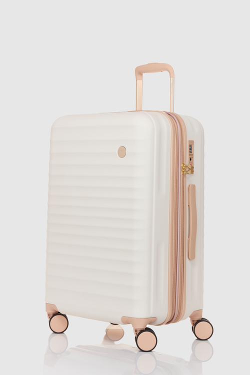 Rose gold suitcase australia on sale