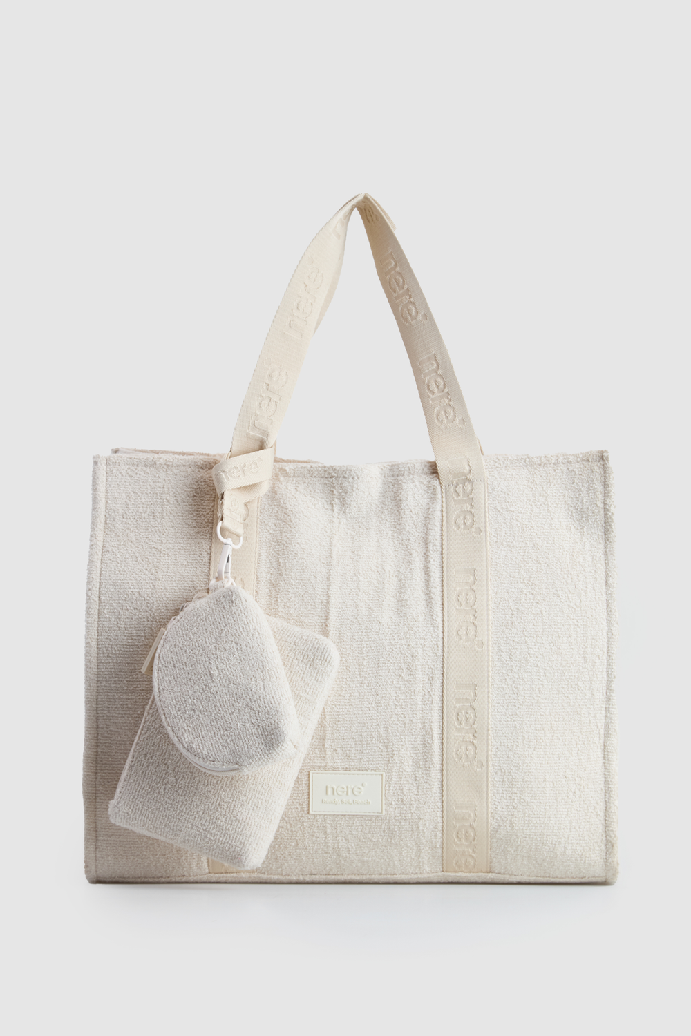 Beach Towelling Tote Bag