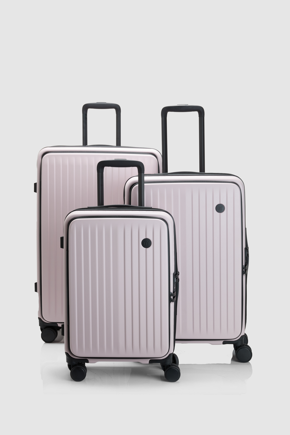 Venture Dual Open 3pc Suitcase Set