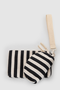 Beach Stripe Canvas Tote Bag