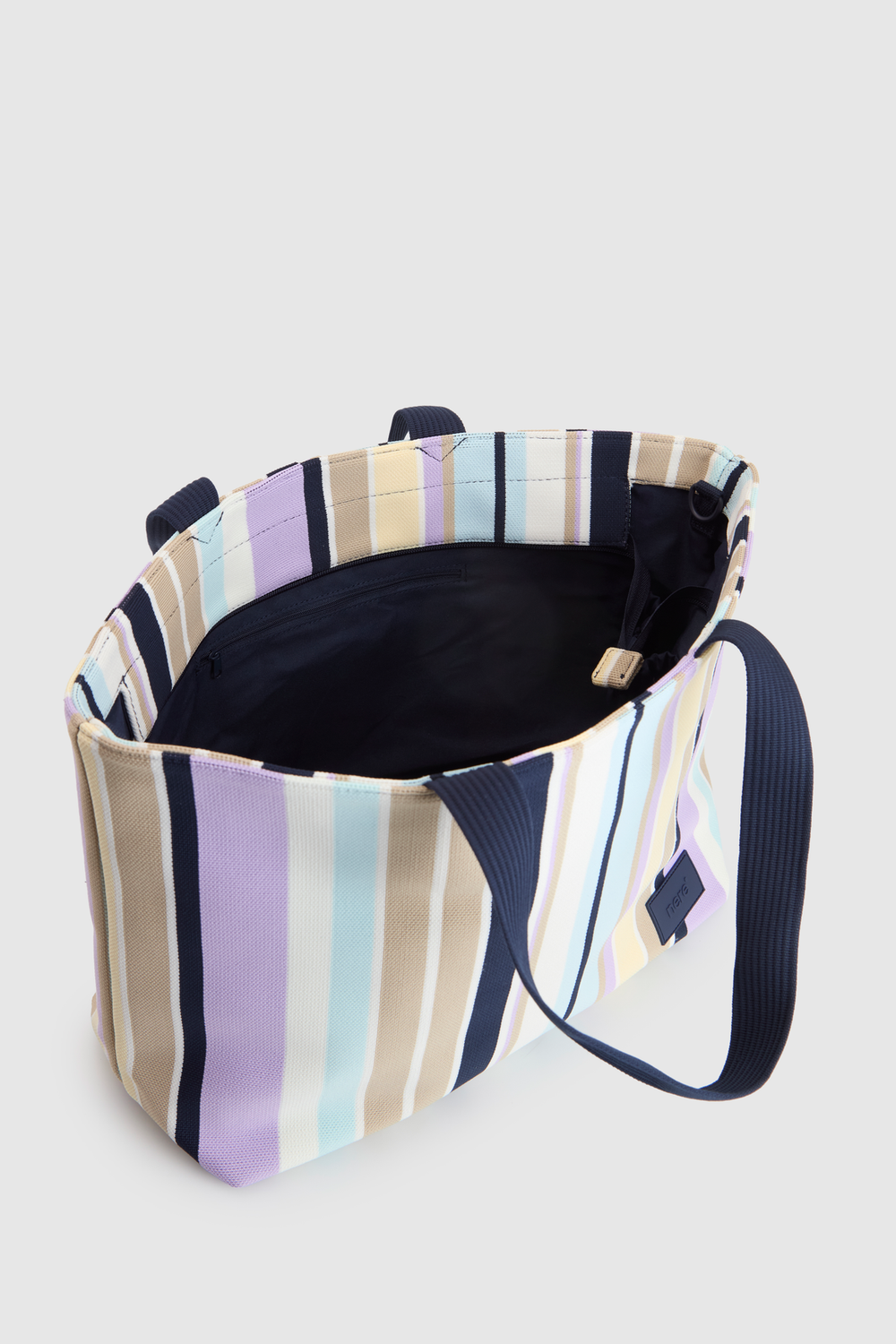 Stori Knit Stripe Tote Bag