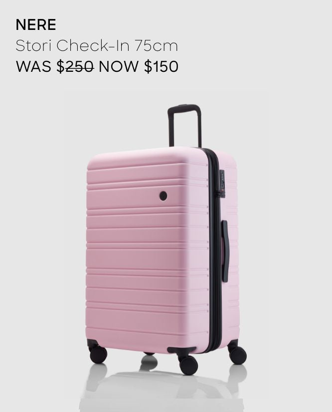 <font size="7"><b>Stori</b></font><br> <font size="5"> Save 40% Off Suitcases</font>